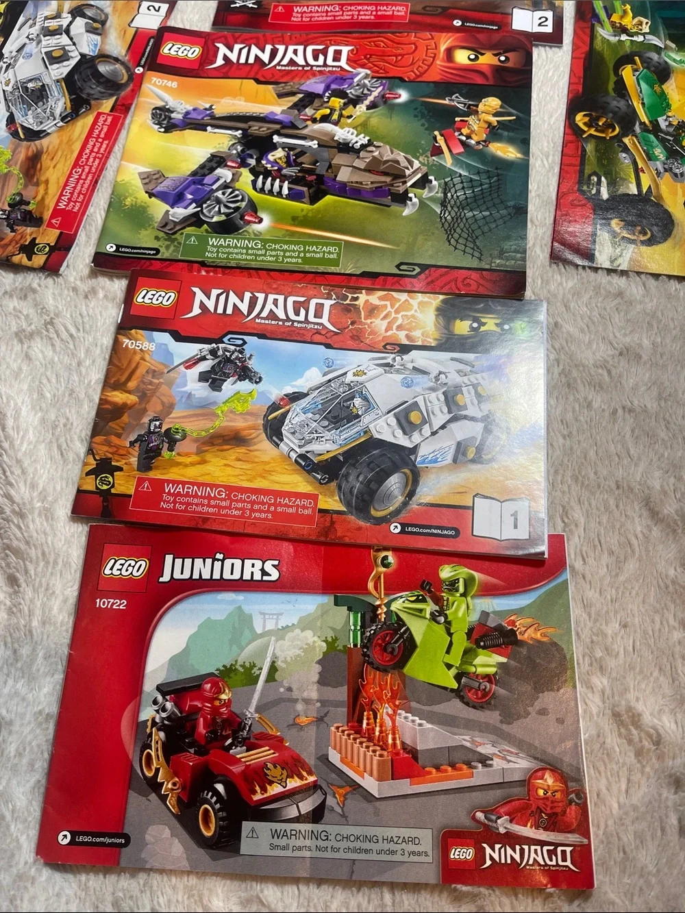 LEGO Ninjago Instruction Booklets - - Picture 2 of 4